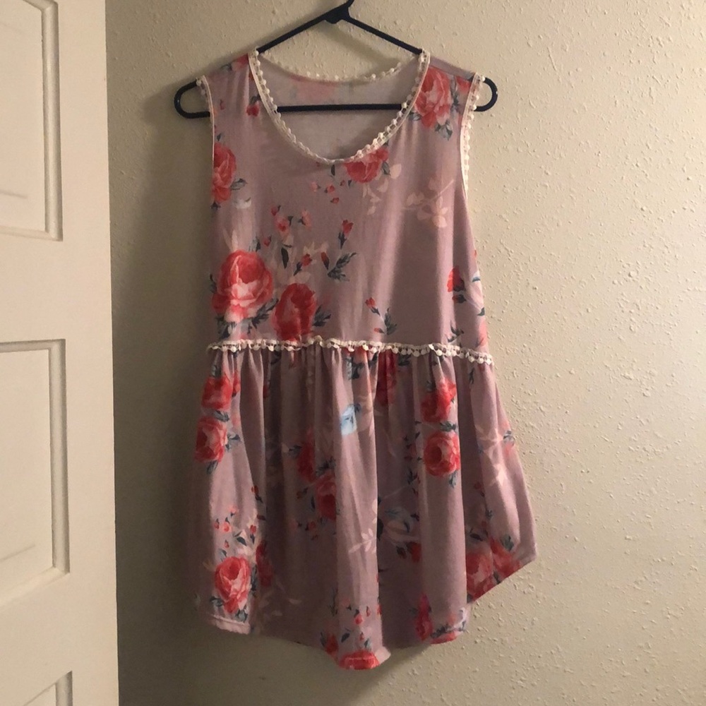 Floral Tank